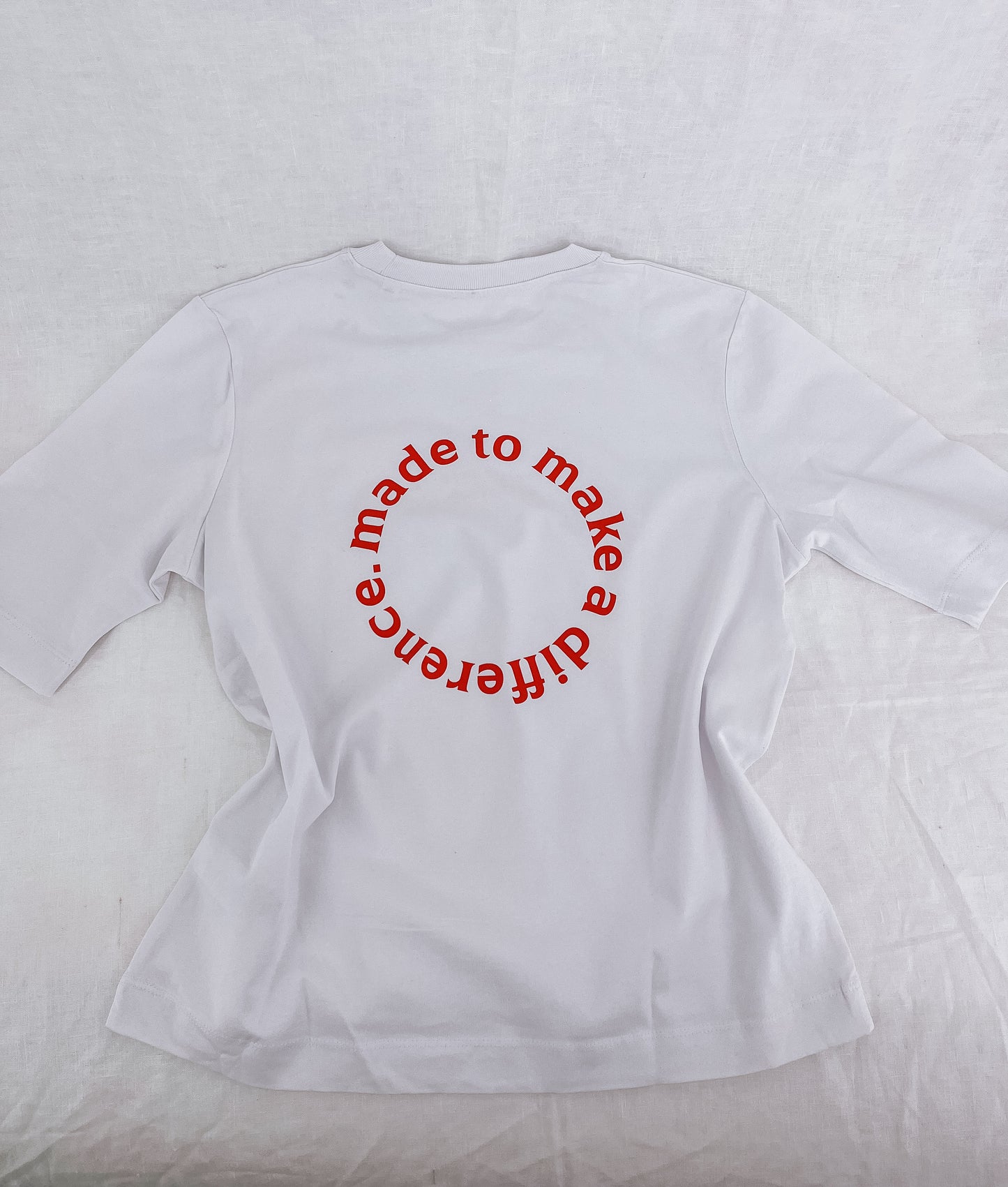 Damen T-Shirt “made to make a difference"