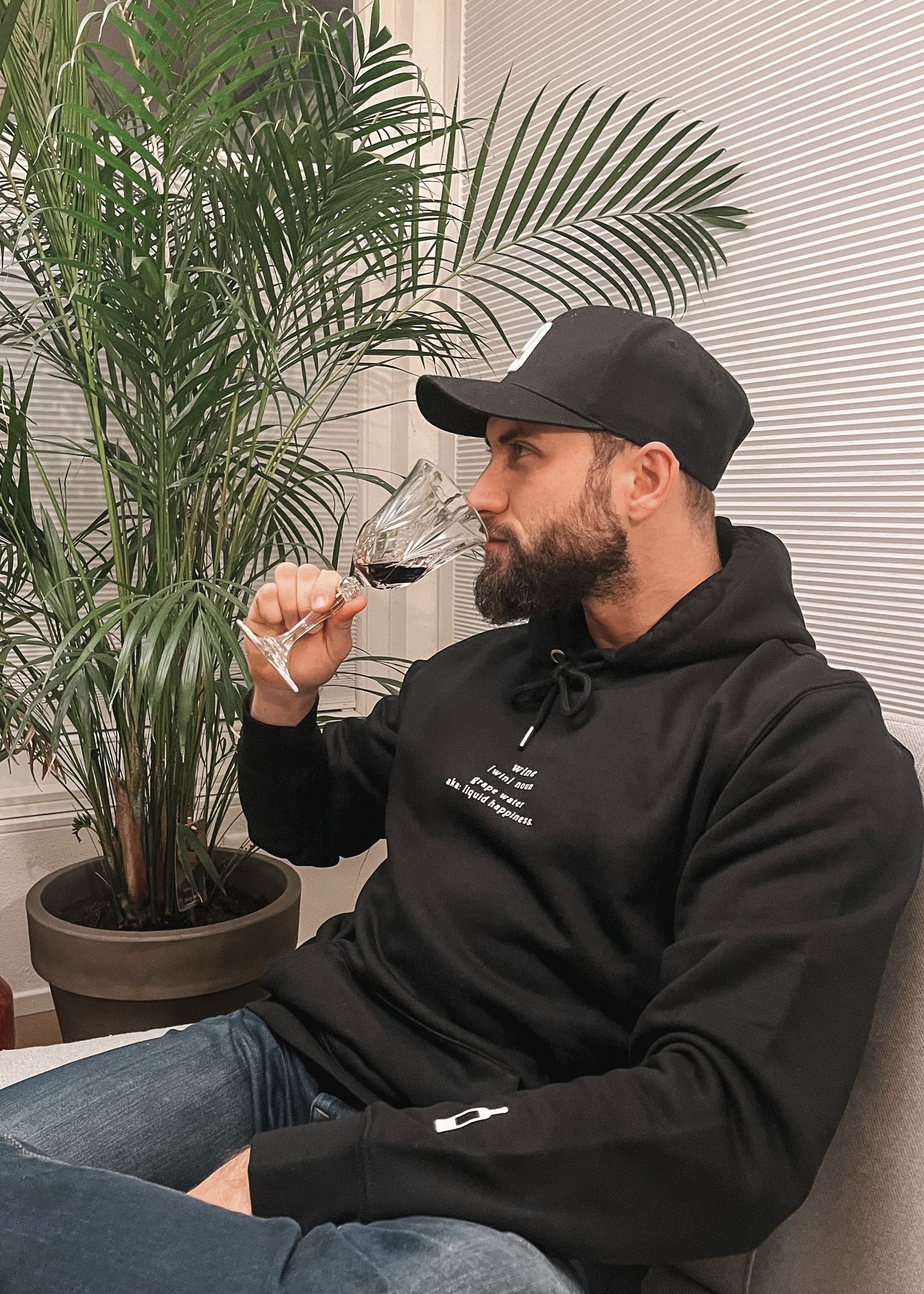 Unisex Hoodie "wine"