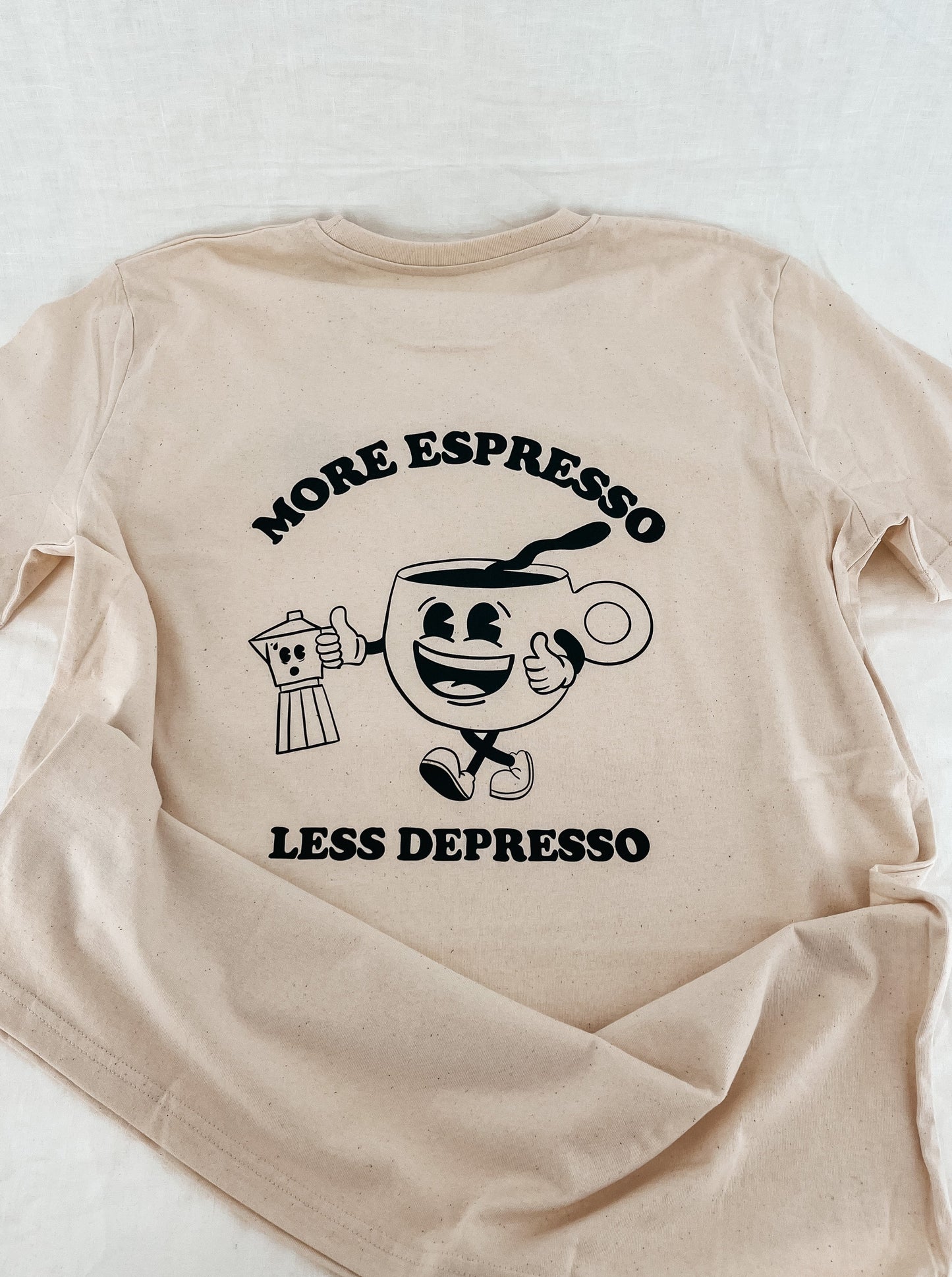 Unisex T-Shirt "More Espresso less depresso"