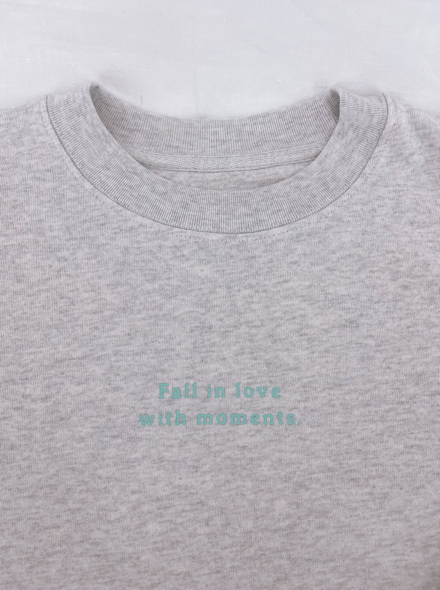Damen Pullover "fall in love with moments."
