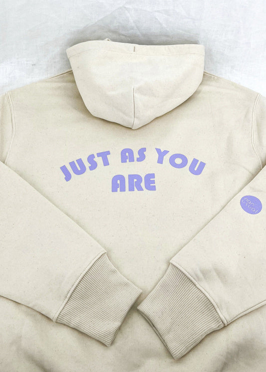 Unisex relaxed Hoodie "just as you are"