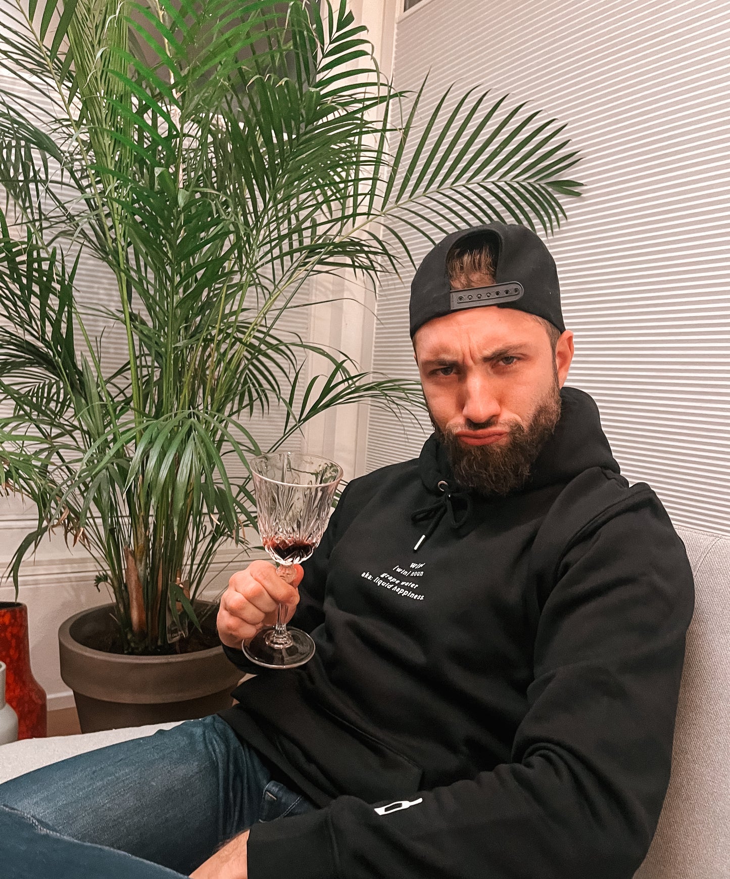 Unisex Hoodie "wine"