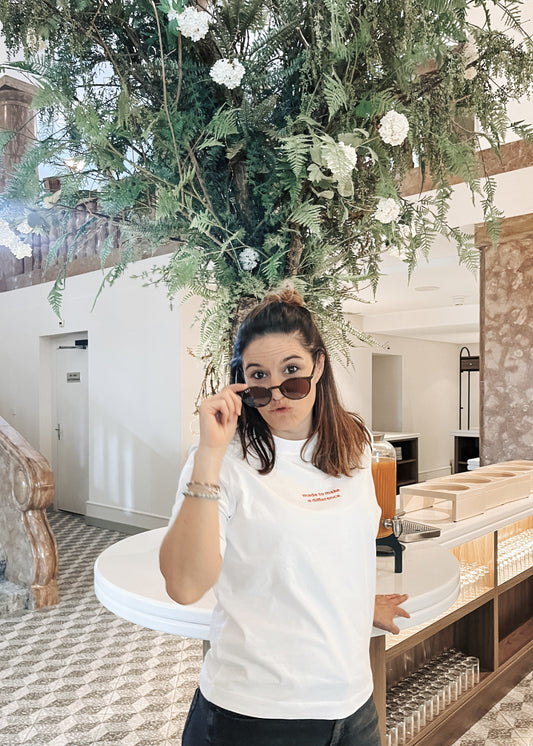 Damen T-Shirt “made to make a difference"