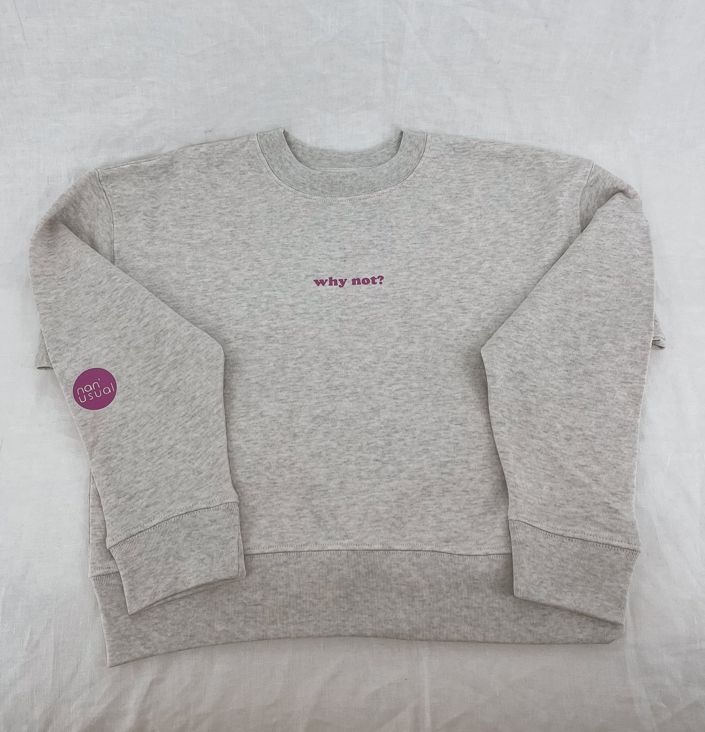 Damen Pullover "why not?"