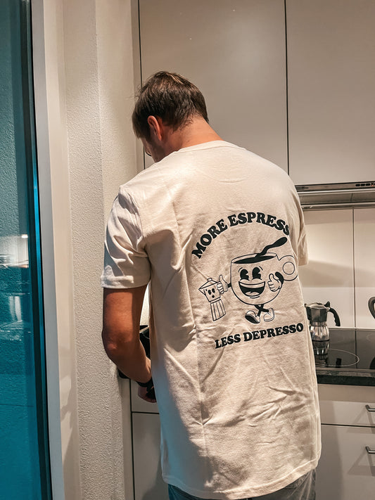 Unisex T-Shirt "More Espresso less depresso"