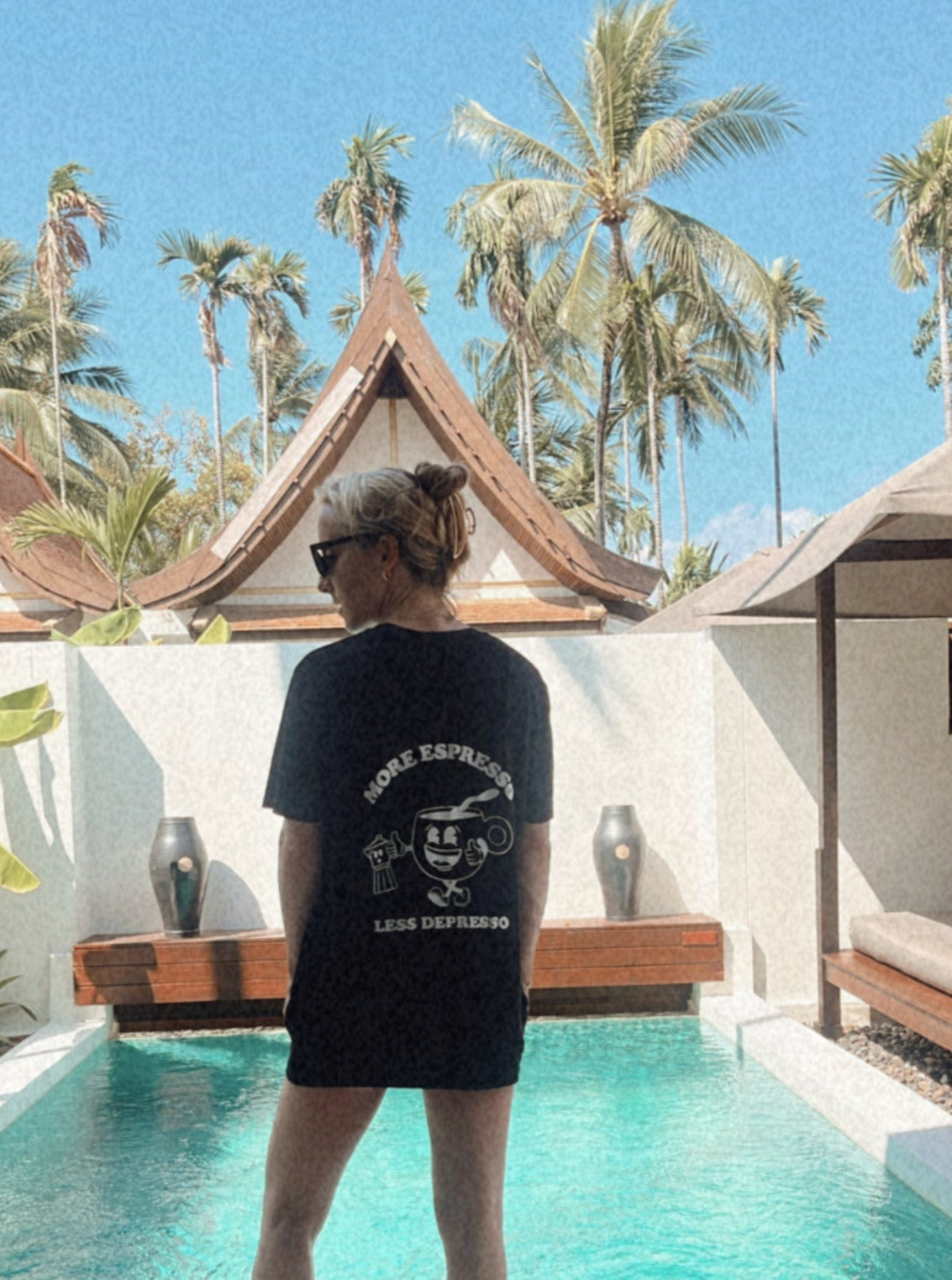 Unisex T-Shirt "More Espresso less depresso"