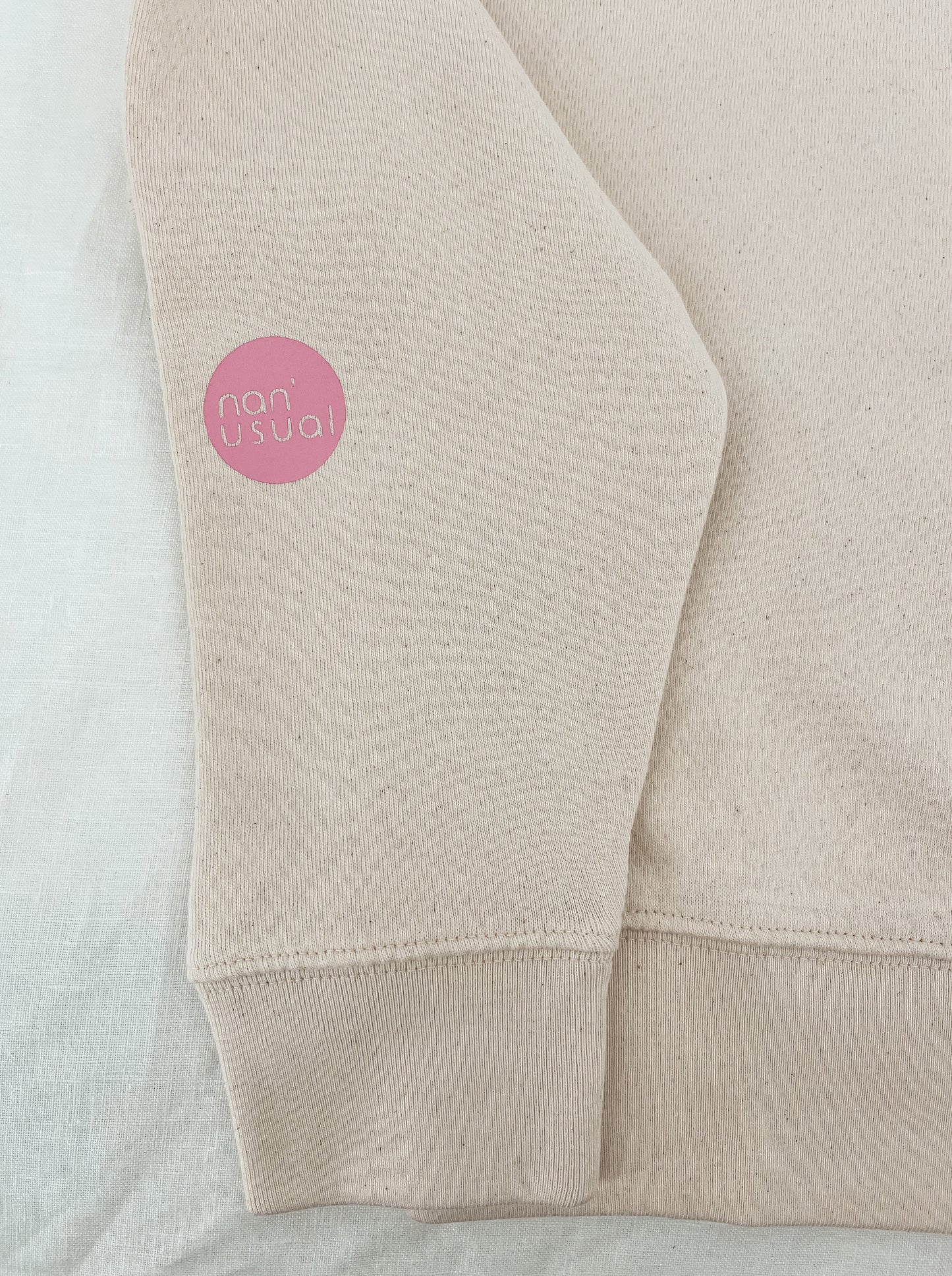 Damen Pullover "choose happiness" (rosa Print)