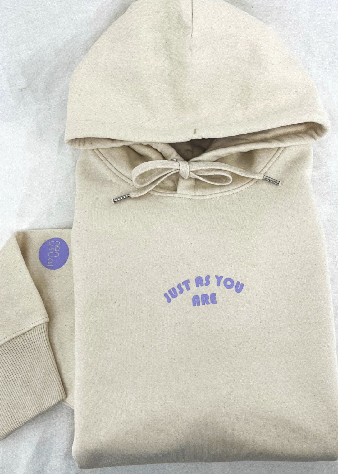 Unisex relaxed Hoodie "just as you are"