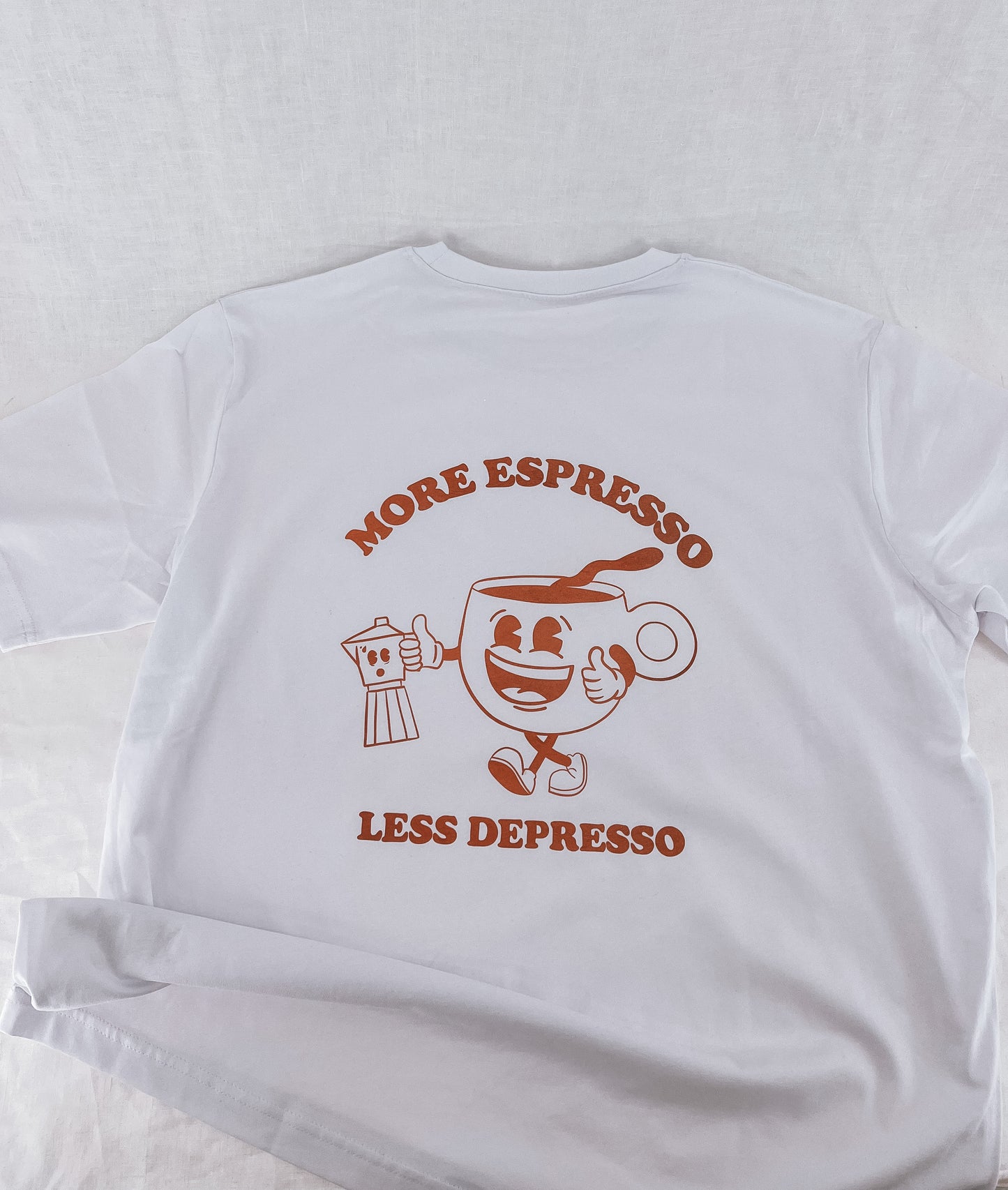 Unisex Relaxed T-Shirt “more Espresso less depresso”
