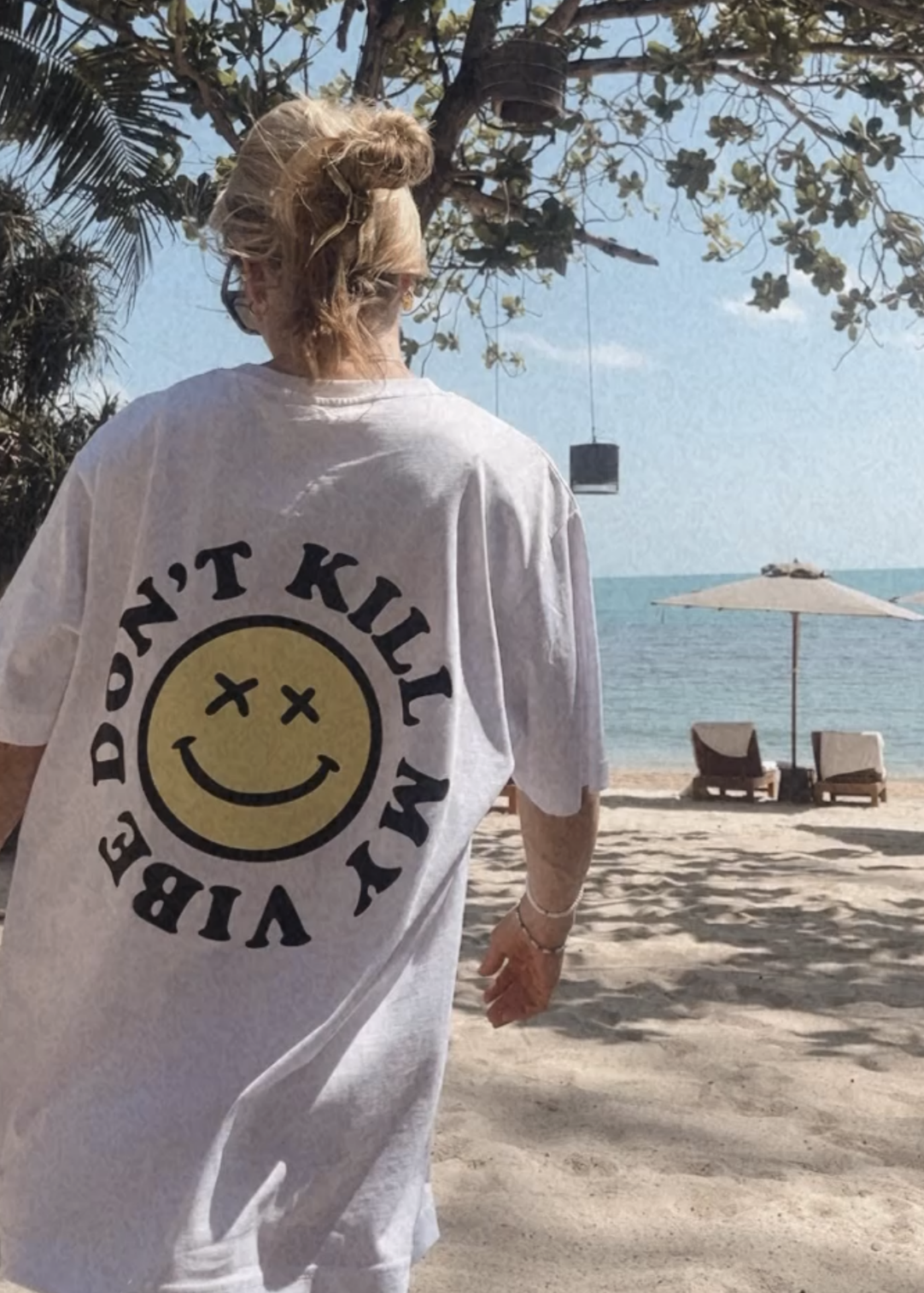 Unisex Relaxed T-Shirt “don’t kill my vibe”