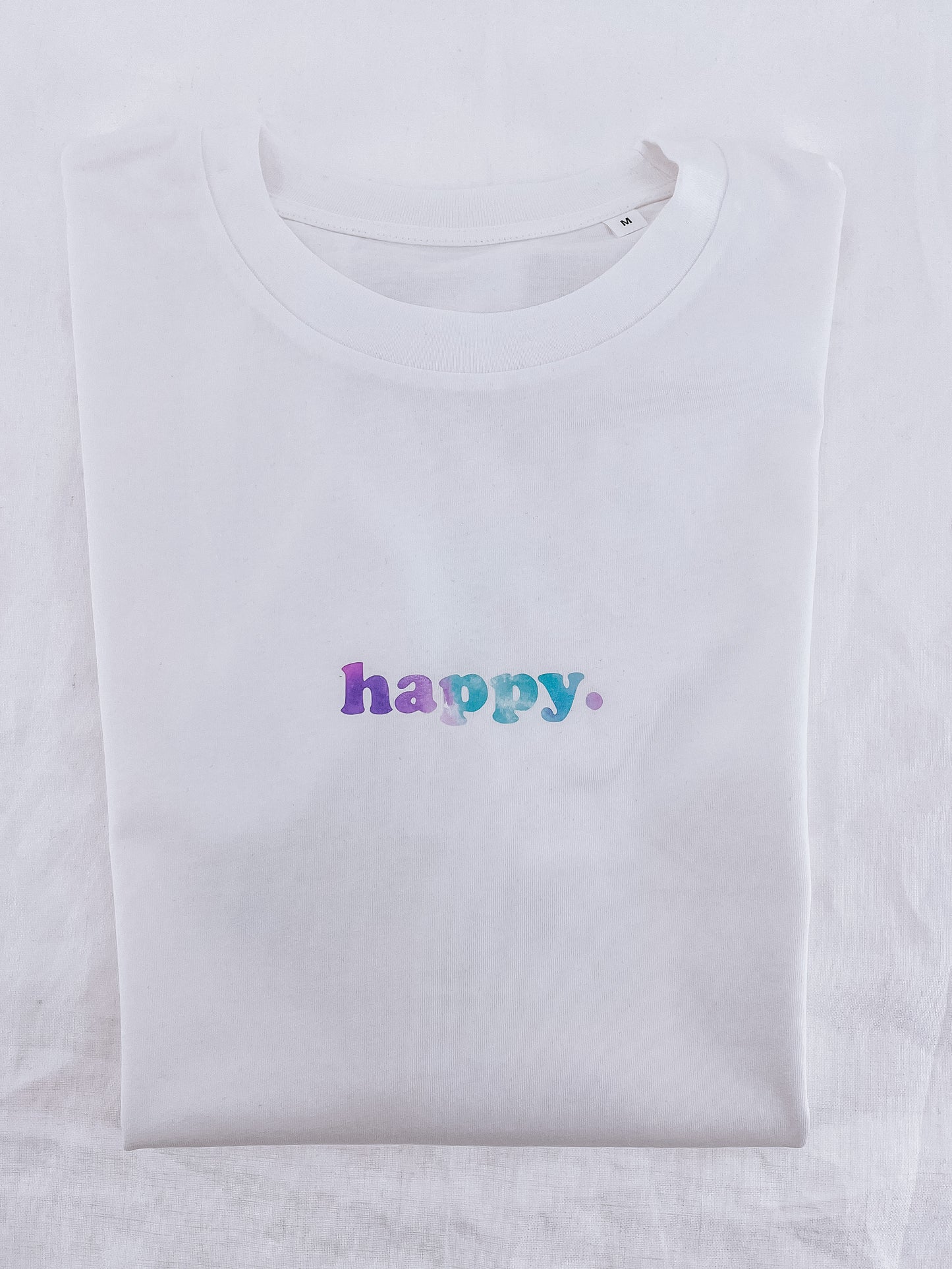 Unisex Relaxed T-Shirt “happy.”