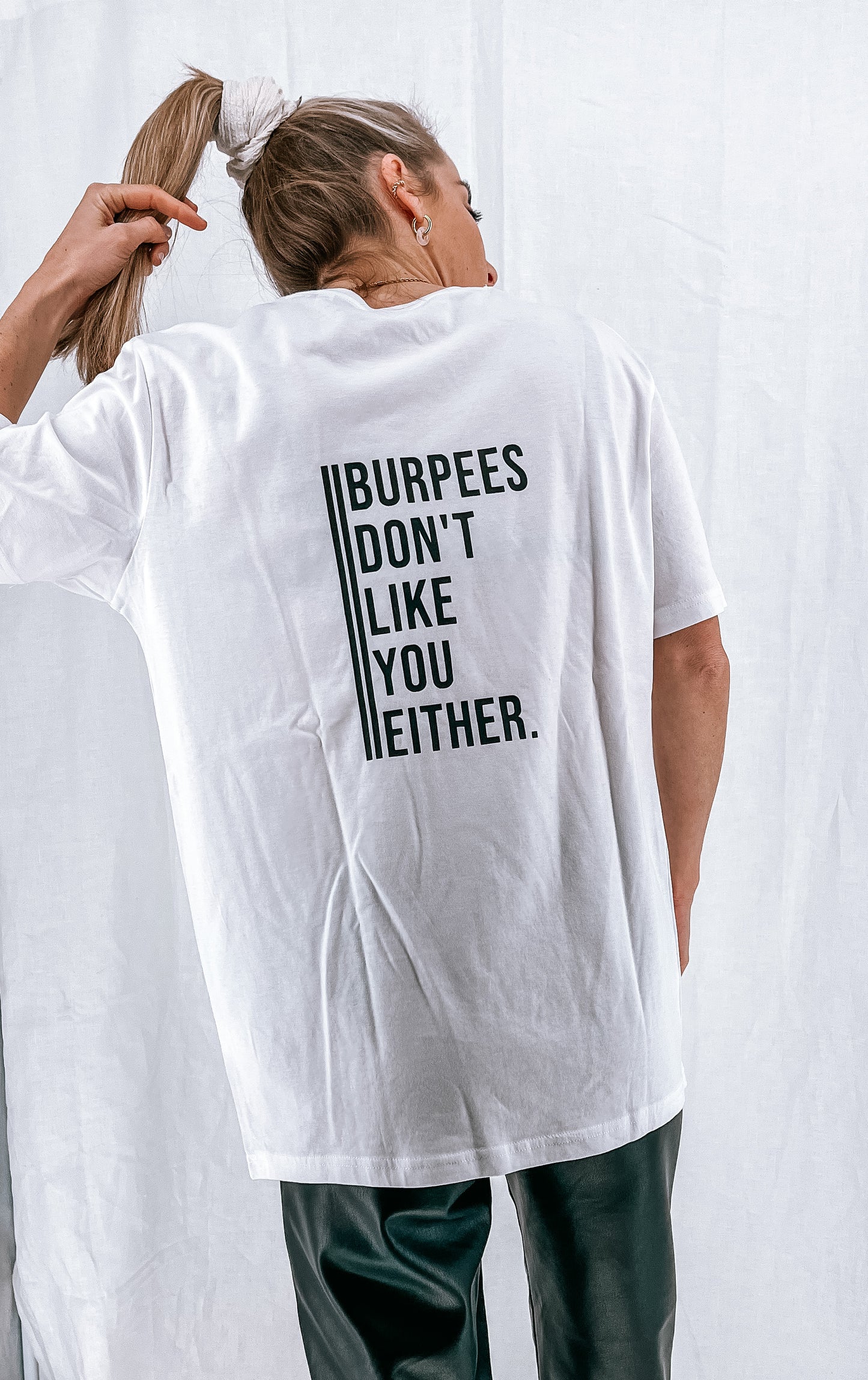 Unisex T-Shirt "Burpees don’t like you either"