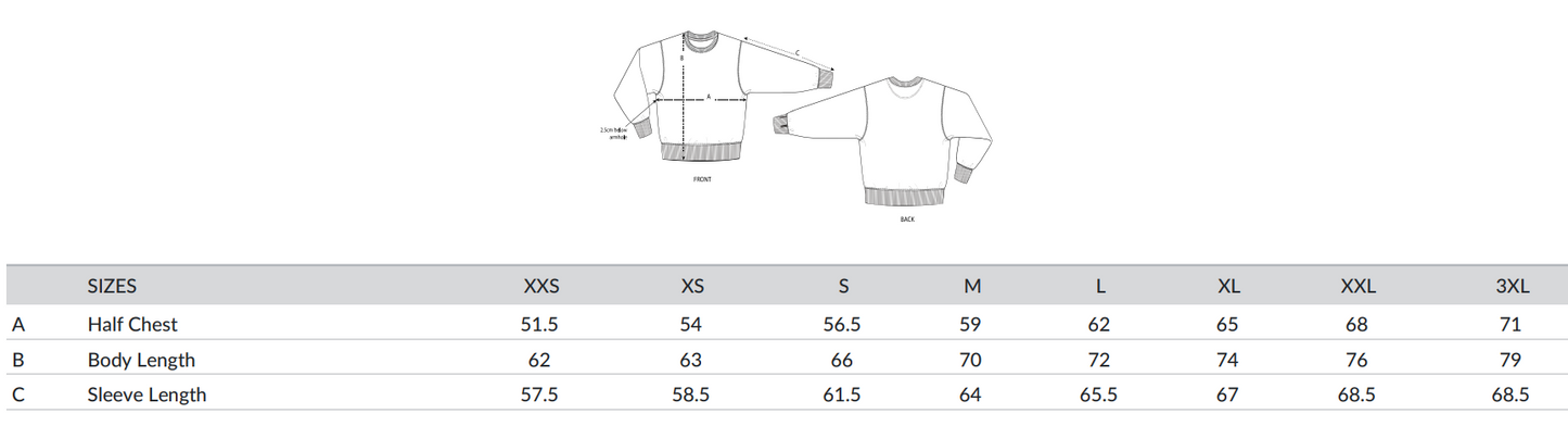 Unisex oversize Sweatshirt "random" ❗️Achtung, zur Zeit nur auf Vororder erhältlich (1,5 Wochen Bestellfrist)❗️