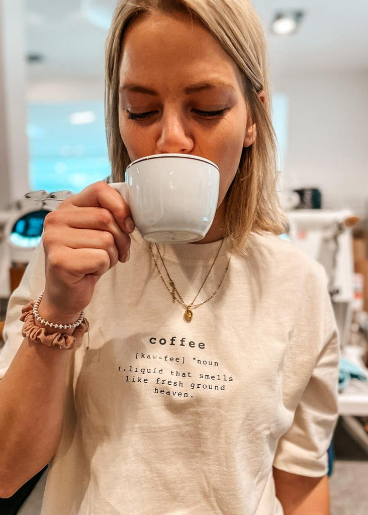 Damen T-Shirt “Coffee"