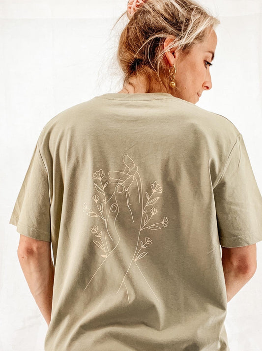 Unisex T-Shirt "Flower Hands"