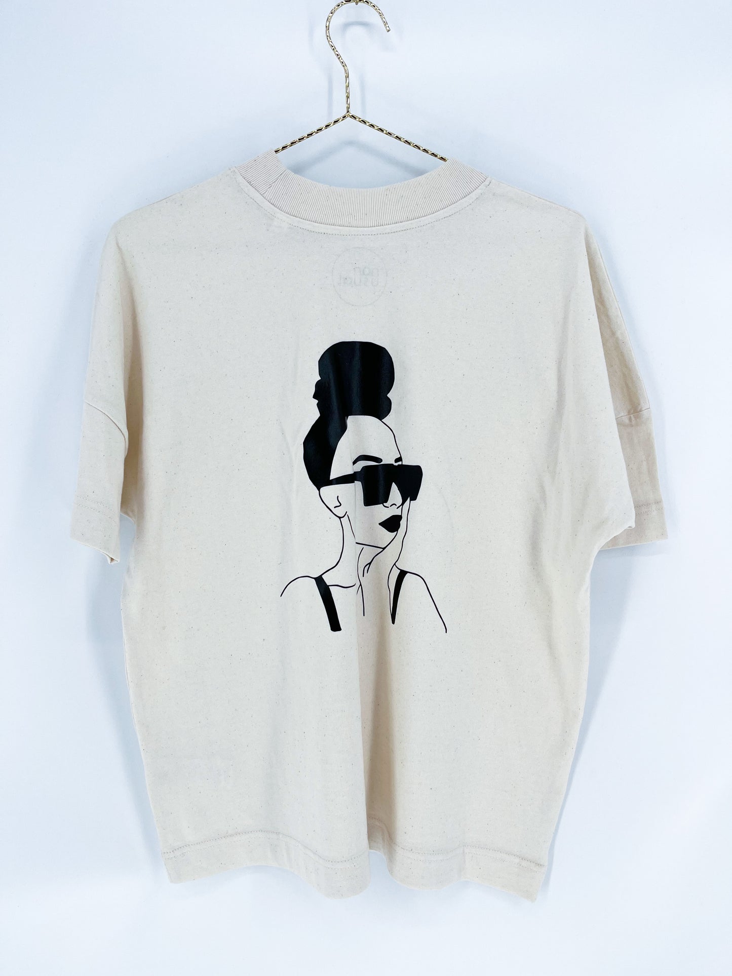 Unisex oversize T-Shirt “Woman Face”