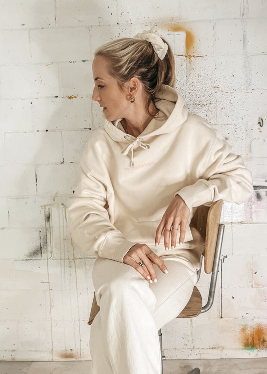 Unisex relaxed Hoodie "whatever."