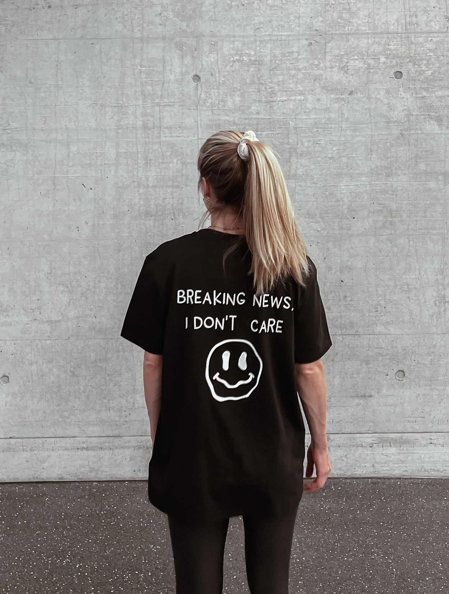 Unisex T-Shirt "I don’t care"