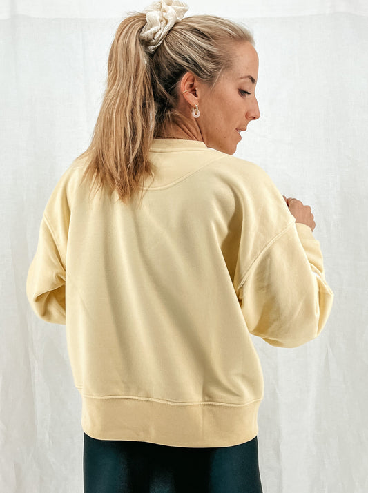 Damen Pullover "Independent" (weisser Print)