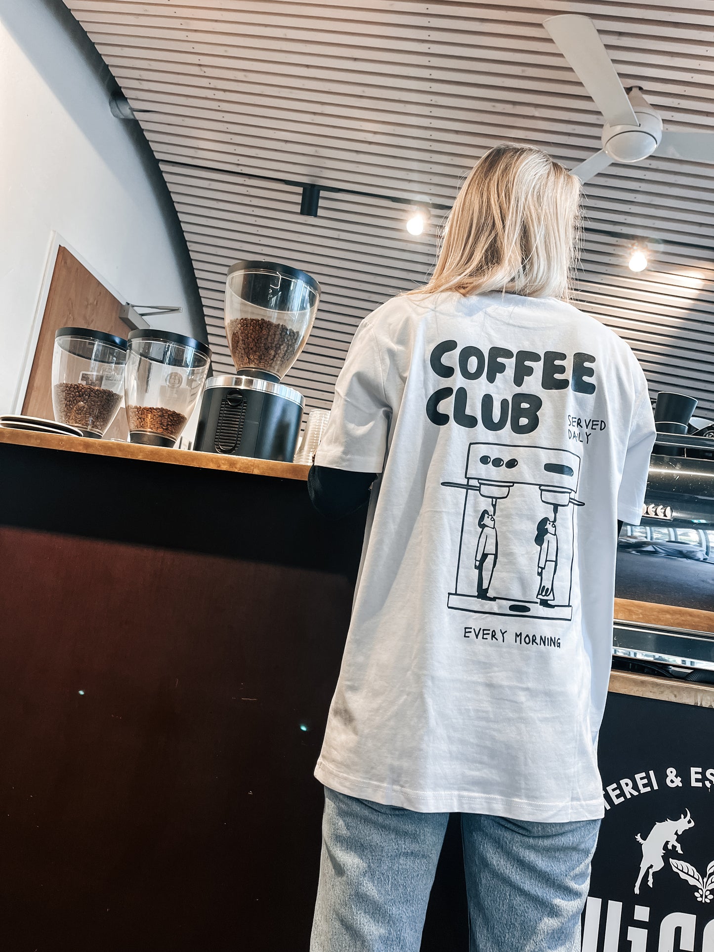 Unisex T-Shirt "coffee club"