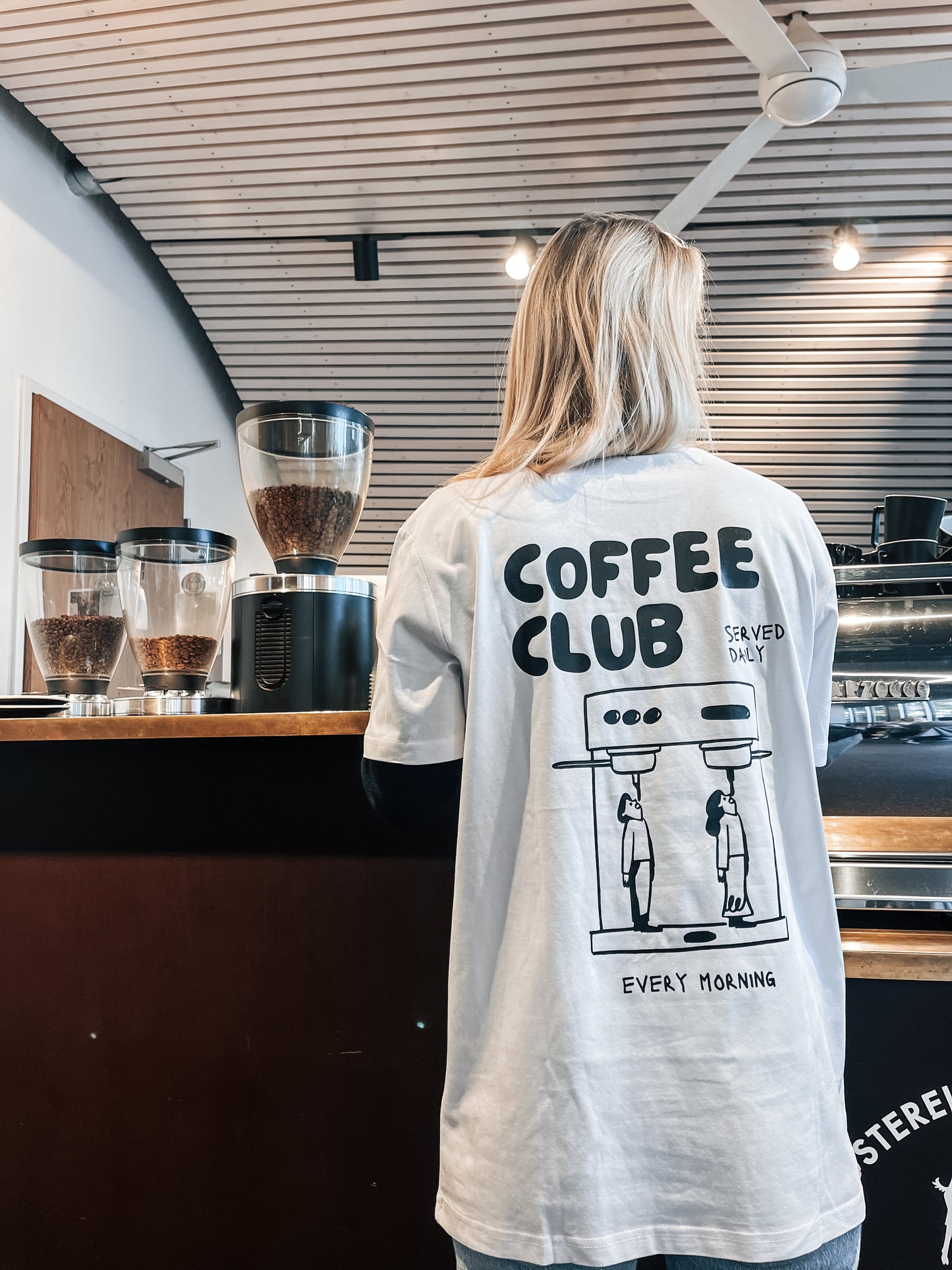 Unisex T-Shirt "coffee club"