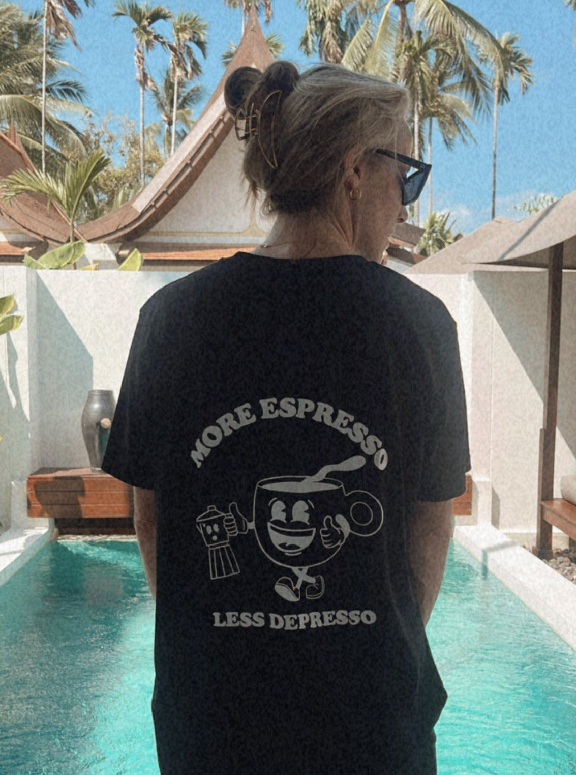 Unisex T-Shirt "More Espresso less depresso"