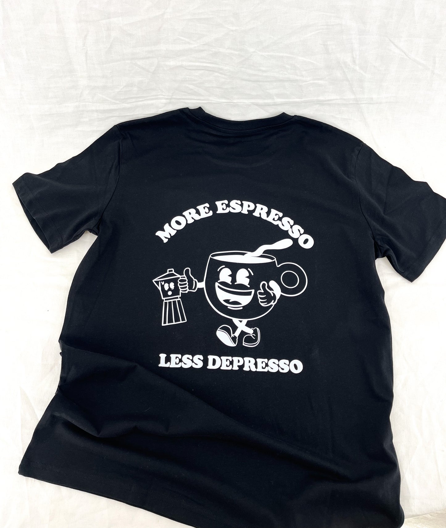 Unisex T-Shirt "More Espresso less depresso"