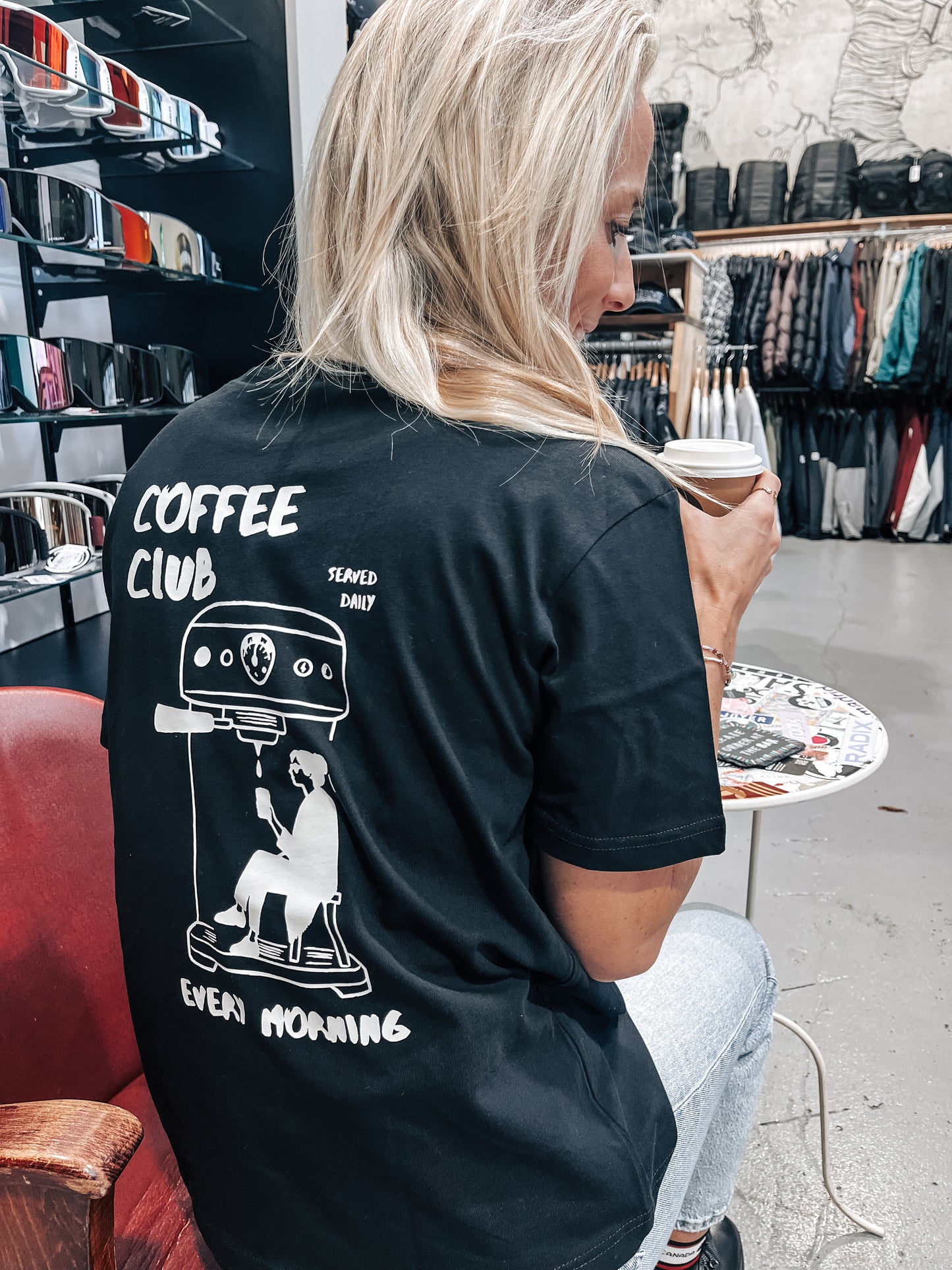 Unisex Relaxed T-Shirt “coffee club 3.0”
