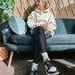 Unisex relaxed Hoodie "choose what brings you peace." he