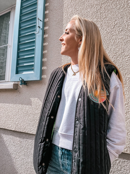 Damen Pullover "fall in love with moments."