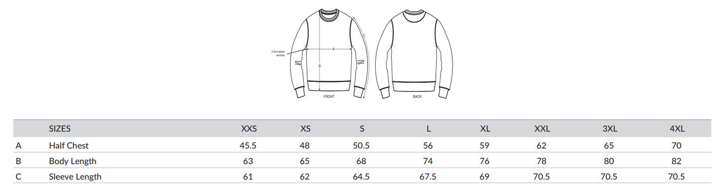 Unisex Pullover "just as you are" (grüner Print)
