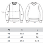 Unisex Pullover "mountain vibe" (weisser Print)