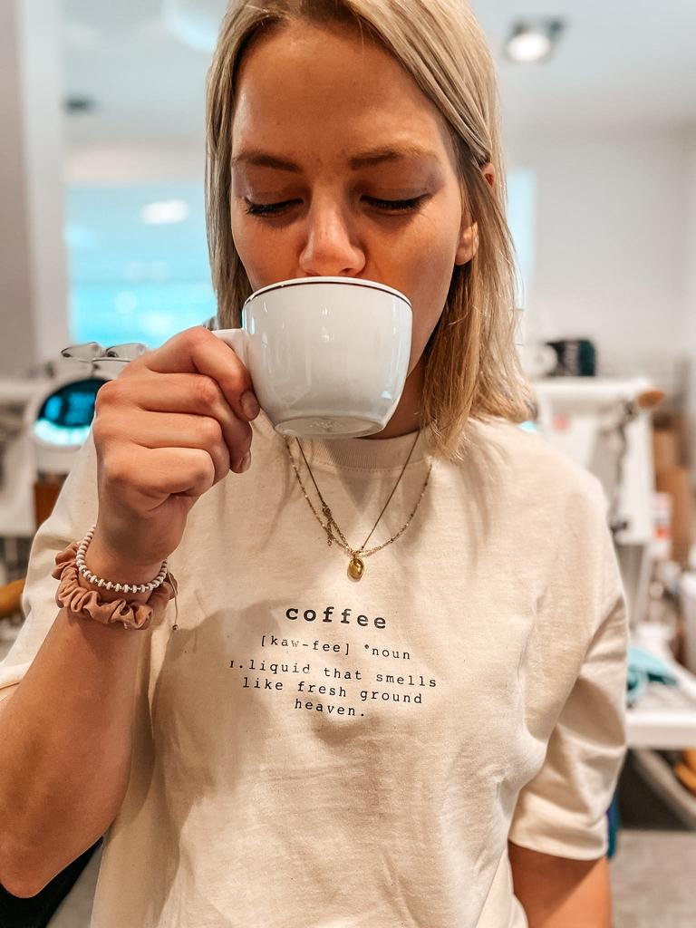 Damen T-Shirt “Coffee"