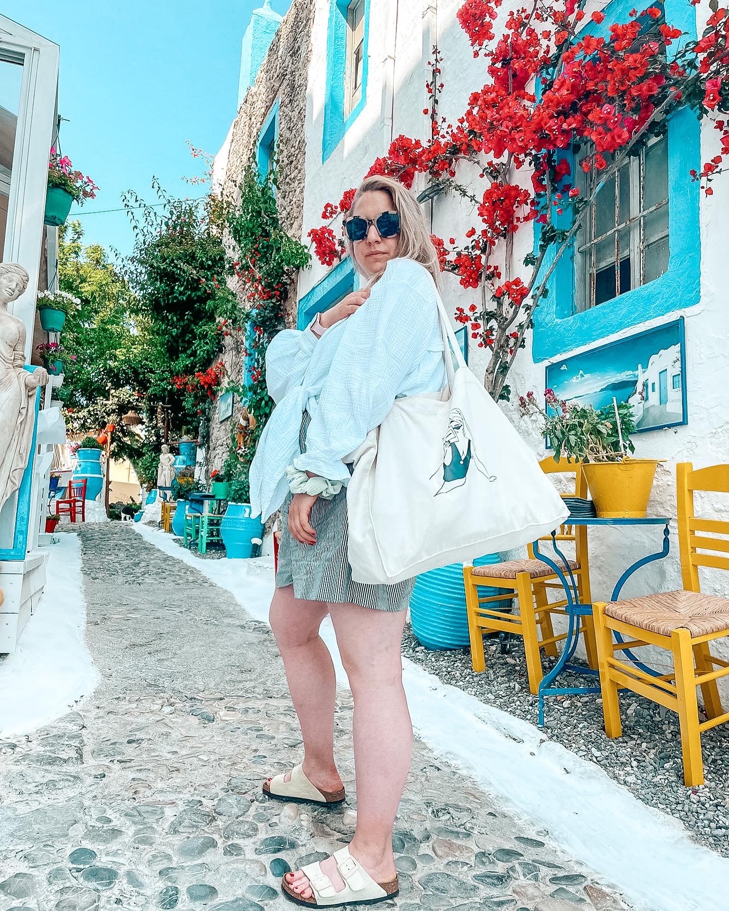 Stofftasche "Beach Woman"