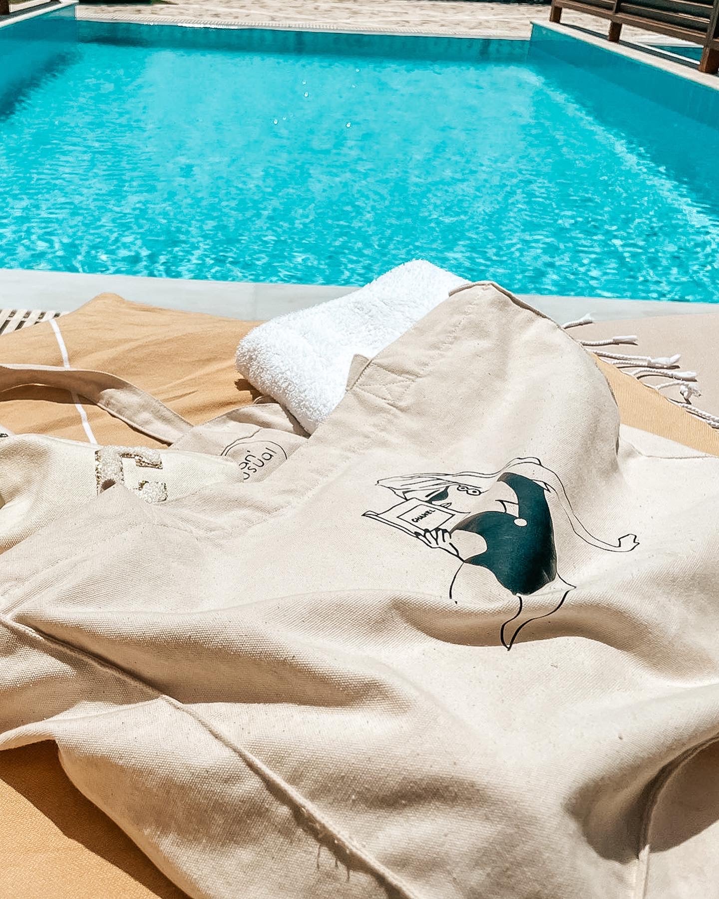 Stofftasche "Beach Woman"