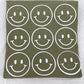 Unisex T-Shirt "Smiley" (Print ist weiss)