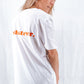 Unisex T-Shirt "whatever" (Print ist Orange)
