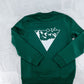 Unisex Pullover "mountain vibe" (weisser Print)