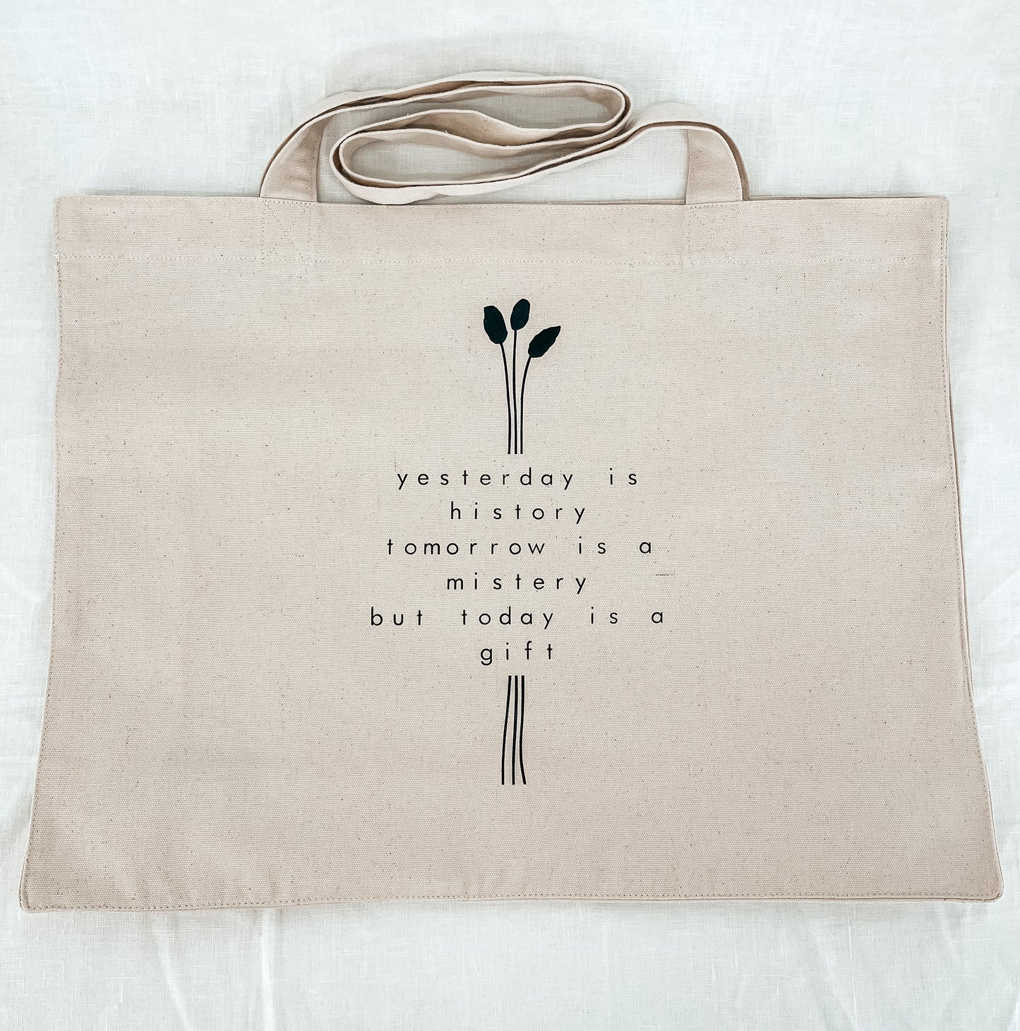 Stofftasche “today is a gift“